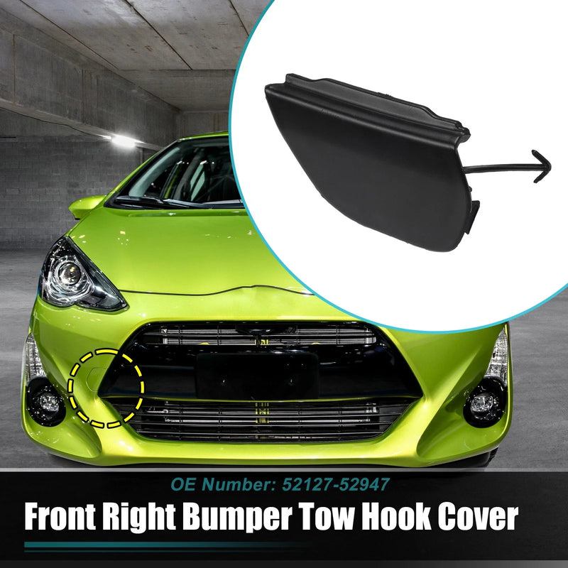 Toyota Prius C Front Right Bumper Tow Hook Cover (2012-2015)