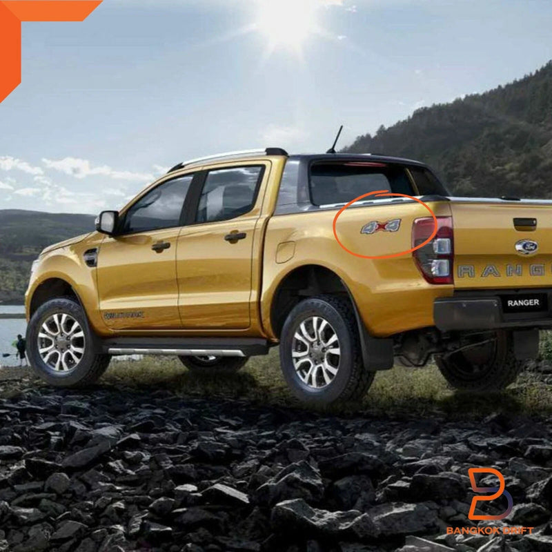 Ford Ranger PX3 Wildtrak 4x4 Side Cabin Rear Body Decal Sticker (2018-2021)