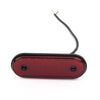 Trailer Truck Lorry Van 24V LED Oval Side Marker Indicator Light