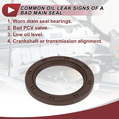 Hyundai Genesis, Kia K900 Crankshaft Oil Seal (2015-2016)