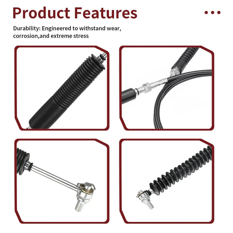 Polaris Ranger Crew 800 4x4 Gear Selector Shift Cable (2010-2014)