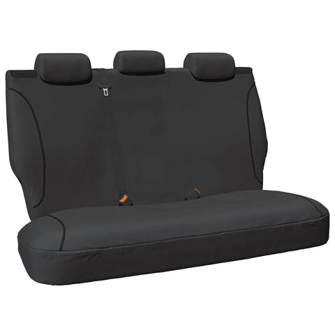 Ford Ranger PX Grey Canvas Custom Fit Rear Seat Cover (2011 - 2015)