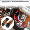 Make Model Aluminum Alloy Motorcycle Slider Frame - 2 x Orange