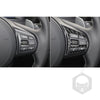 Toyota Supra A90 2019-2022 Carbon Fiber Steering Wheel Button Cover Trim