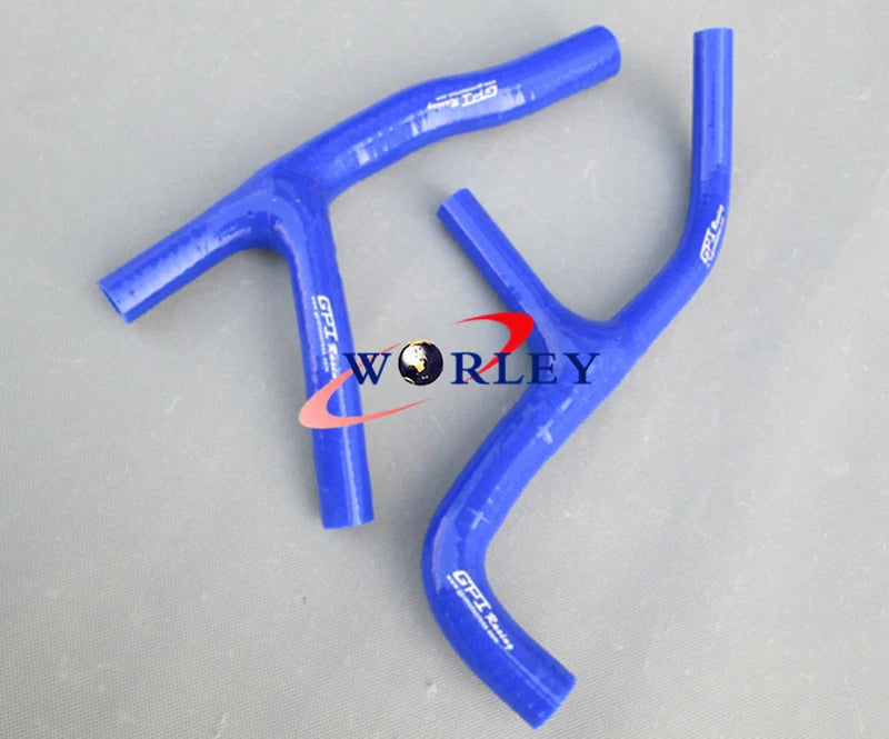 Suzuki DRZ400E 2000-2002 Silicone Radiator Hose ( RED)