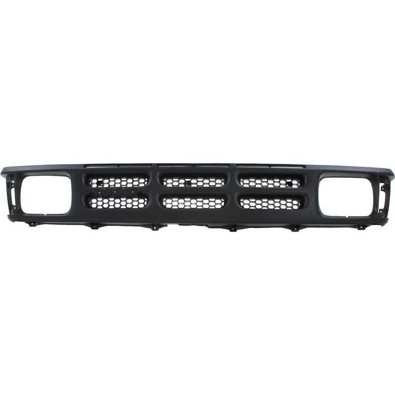 Grille For 90-93 Mazda B2600 B2200 Black Plastic