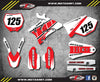 Yamaha YZ 250 (2006-2007) - Retro Style Stickers / Decals Custom Graphic Kit