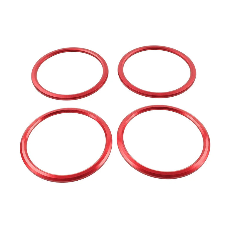 Chevrolet Camaro Red Air Condition Vent Outlet Ring Cover Trim (2017-2022)