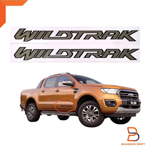 Ford Ranger PX Mk3 Wildtrak Side Door Decal Sticker (2018-2021)