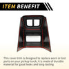 Ford Ranger Carbon Fiber Rear Armrest AC Outlet Panel (2023-2024)