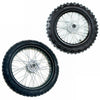 PIT Trail Dirt Bike 12mm Axle 17" Front & 14" Rear Wheel Rim Tire