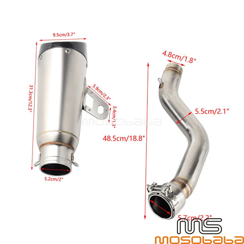 Harley America 1250 Special RA1250S Muffler Slip-On Exhaust Pipe (2021-23)