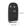 Dodge Durango Keyless Entry Remote Car Key 433MHz (2015 - 2018)