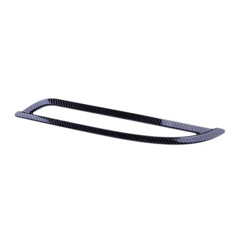 Tesla Model Y Carbon Fiber ABS Rear Fog Light Lamp Covers (2020-2022)