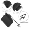 BMW X5 Black Pair Rear Left Right Bumper Tow Eye Hook Cap