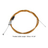 ATV Quad 120cm Gold Tone Throttle Cable Wire