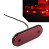 Trailer Truck Lorry Van 24V LED Oval Side Marker Indicator Light