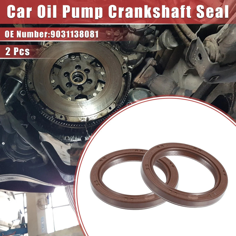 Toyota Avensis 2 x Car Oil Pump Crankshaft Seal (1997–2003)