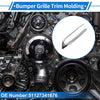 BMW F18 LCI 5 Series Bumper Grille Trim Garnish (2014-2017)