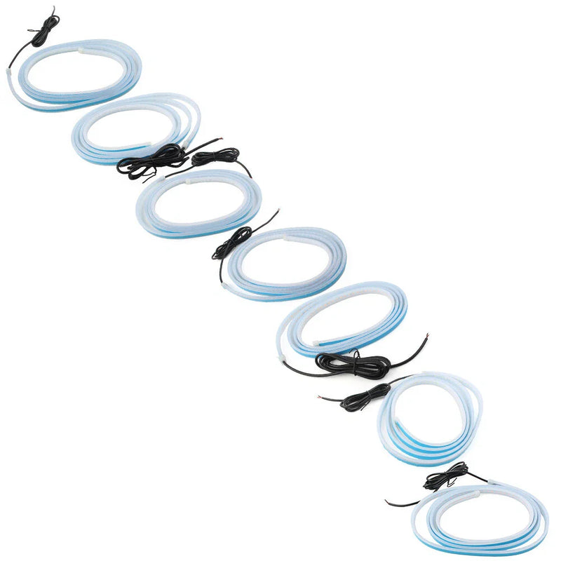 Car - Flexible Decorative Lamps 150CM LED Daytime Running Light Strip
