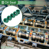 Oil Seal 6x12x8mm TPU High Pressure Green 5 Pcs