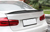 BMW 3 Series F80 F30 Sedan Rear PSM Style Boot Spoiler (2012-2018)
