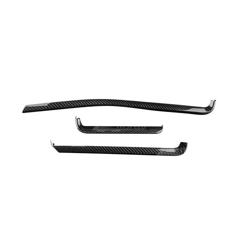 Corvette C8 2020-2022 Carbon Fiber Console Dashboard Panel Cover Trim Strip