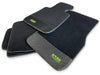 BMW M6 Series F12 F13 Carbon Fiber Leather Floor Mats (2012-2019)