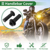 Motorcycle 7/8" 22mm Hand Grips Black