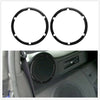Nissan 350Z 2 x Carbon Fiber Rear Audio Speaker Trim Covers (2003-2009)