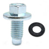 Chevrolet Buick Cadillac Oil Pan Drain Plug Bolt w/ O-Ring