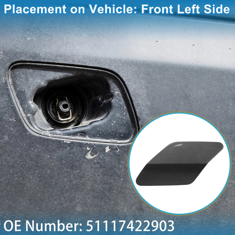 BMW X6 Front Left Washer Nozzle Cover Cap (2015-2019)