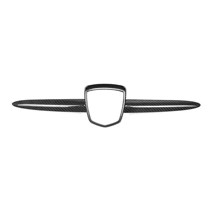 Fiat 500 Abarth 2012-2019 Dry Carbon Fiber Front Emblem Cover Trim