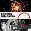 Moto ATV Braided Brake Clutch Oil Hoses Line Pipe 150cm 59.06 in 10mm