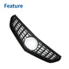Mercedes-Benz E250 (2011-2013) Black Front Upper Bumper Grille