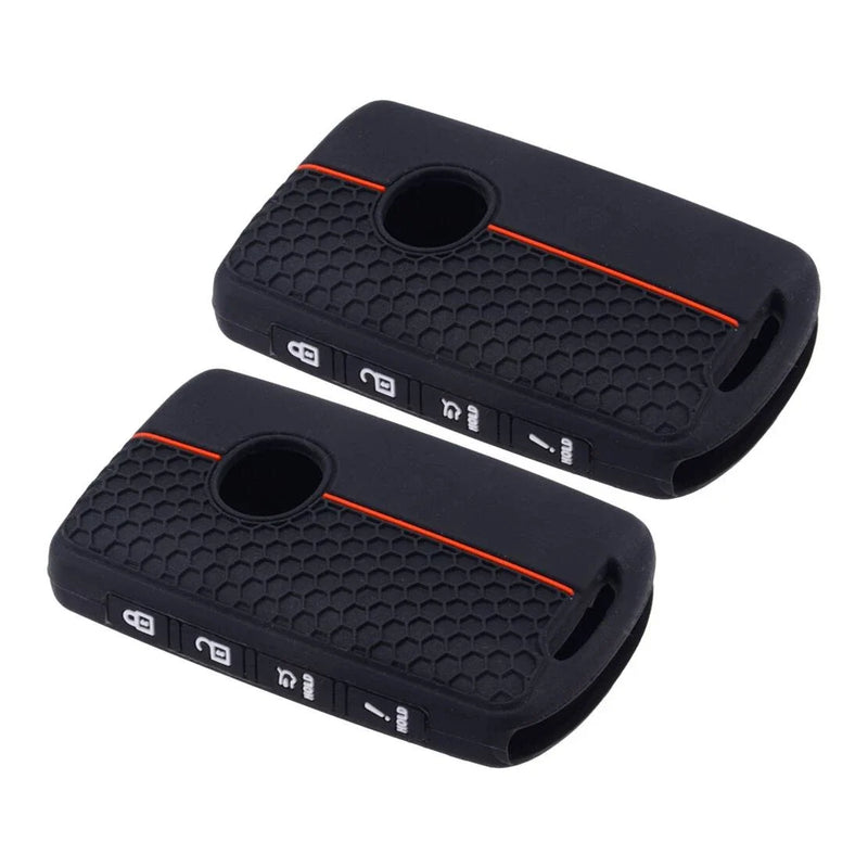 Mazda 3, 6, CX-30, CX-50, CX-60 2 x Silicone Key Cover Case (2020-2023)