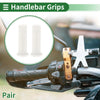Handlebar Grips 25mm Motorcycle Hand Grips Cover TPU White