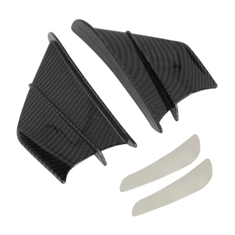 Motorcycle Winglet Wind Fin Aerodynamic Kit Spoiler Trim Cover