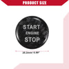 Land Rover Carbon Fiber Engine Start Stop Button Cover
