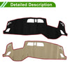 Mitsubishi Outlander 3 PHEV GN0W Black Red Dash Cover Mat (2013-2023)