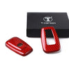 Toyota C-HR Red Carbon Fiber Smart Key Case Cover (2016-2019)