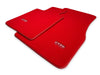 BMW 7 Series F02 Premium Red Floor Mats (2010-2015)