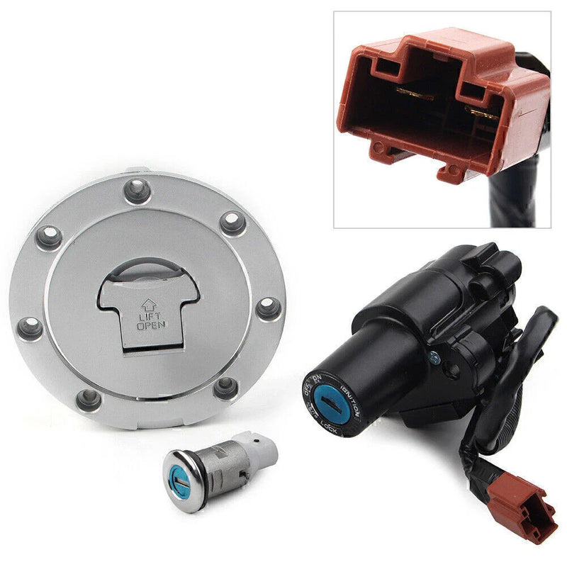 Honda CBR1000RR CBR600RR Ignition Switch & Fuel Gas Cap Set (2007-2014)