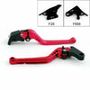 Honda CBR600RR CBR954RR Red Long Clutch Brake Levers (2003-2006)