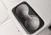 Hyundai Tucson Rear Water Cup Holder Lid Carbon Fiber Cover Trim (2016-2020)