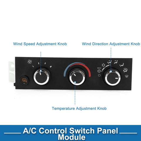 Chevrolet Express 2500 / 3500 Climate Control Panel A/C Heater HVAC (2008-2022)