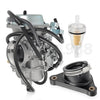 Honda XR650L Carburetor & Insulator Intake Boot (1993-2012)