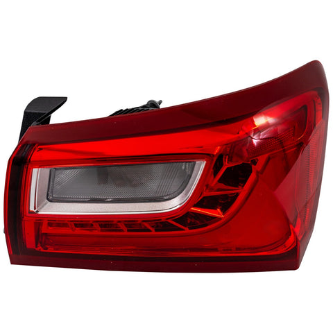 Tail Light For 2016-2019 Chevrolet Malibu Passenger Side