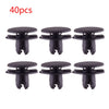 Honda Acura 40 x Fender Pressure Type Retainer Clips