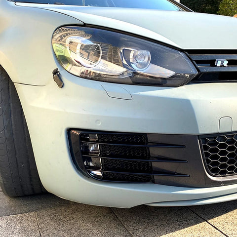 VW Golf 6 MK6 GTI GTD 2 x Front Air Vent Covers (2008-2013)
